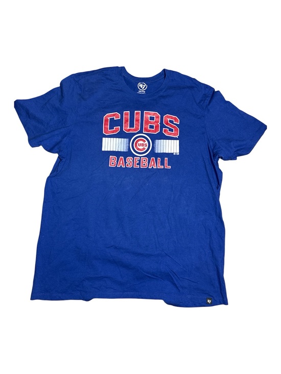‘47 Brand Other - 47 Brand Chicago Cubs Baseball Tee XXL Blue